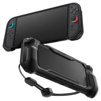 Spigen Rugged Armor vāciņš Nintendo Switch 2, Matte Black