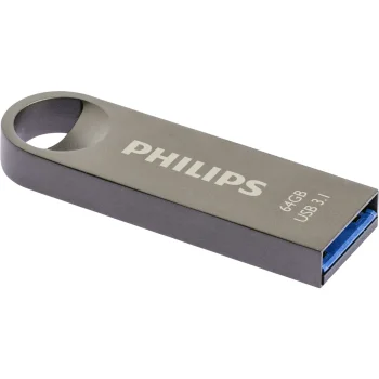 USB-флешка Philips Moon 64GB USB 3.1 USB-A, серая