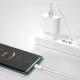 XO NB-Q190A USB Type C to USB Type C Data Charging Cable 60W, 1m, White | Провод для Зарядки...