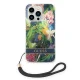 Guess Flower Strap vāciņš iPhone 14 Pro Max - Blue
