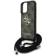 Чехол Guess 4G Big Logo Cord Strap Crossbody для iPhone 16 Коричневый