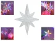 Star Curtain String Lights 138 LED RGB USB, Multicolor