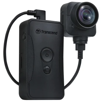 Нательная видеокамера Transcend DrivePro Body 70 64GB Черная