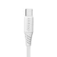 Dudao USB / USB Type C Fast Charging Data Cable 6A 1m, White | Зарядный Кабель Провод для...