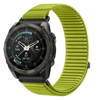 Ремешок Tech-Protect NylonLoop для Garmin Fenix (51 мм), лаймовый