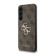 Guess Samsung Galaxy A35 Case 4G Big Metal Logo, Brown