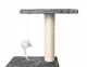 Kaķu māja / kāpelēšanas koks - stabs / nagu asināmais - 92cm, Pelēks | Cat House Tree with Sisal Scratching Posts