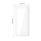 Tech-Protect Glass UV+ 2-Pack rūdītais stikls Xiaomi Redmi Note 15 Pro+ 5G