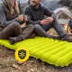 Односпальный надувной туристический матрас AeroCOMFORT с насосом,...