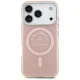Чехол Karl Lagerfeld IML Karl RSG Logo MagSafe для iPhone 17 Pro, Розовый