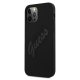Guess GUHCP12MLSVSBK iPhone 12/12 Pro 6,1\\\" черный жесткий чехол Script Vintage