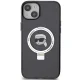Karl Lagerfeld iPhone 15 vāciņš Magsafe Ringstand, melns