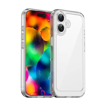 Outer Space iPhone 17 vāciņš ar MagSafe, caurspīdīgs
