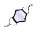 Cotton Face Mask Protective Cover Shield PM 2.5, Black