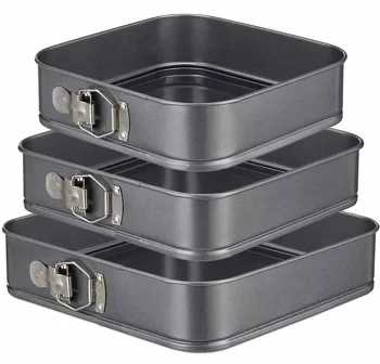Cepšanas veidnes formas miltu izstrādājumiem, 3 gab. (24/26/28cm) | Baking molds for flour products