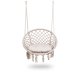 Sofotel Boho Hanging Hammock Chair Swing for Patio and Bedroom, beige