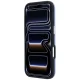 Чехол Karl Lagerfeld Grained Elongated Logo MagSafe для iPhone 17/18 Pro Max, синий