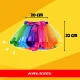 Детский костюм бабочки Kruzzel 26742, 6 элементов, разноцветный