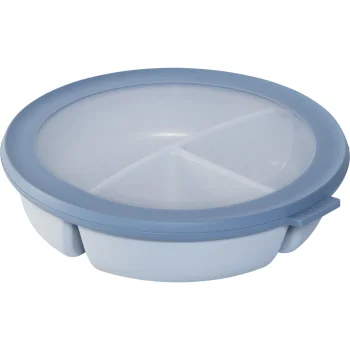 Pārtikas trauks ar nodalījumiem Mepal Bento Bowl Cirqula 250+250+500 ml, zils