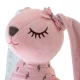 Мягкая игрушка кролик розовый, 52 см