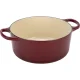 Le Creuset Signature apaļš čuguna katls 24 cm Garnet