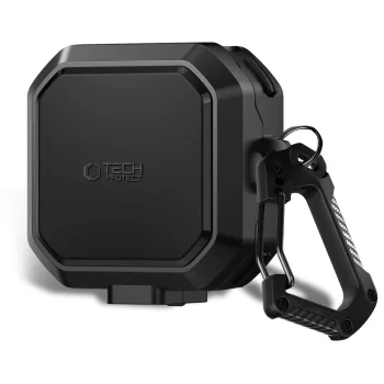 Tech-Protect Carbonox MagSafe Case for Samsung Galaxy Buds 4 / 4 Pro, Black