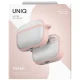 Uniq Veren aizsargmaciņš AirPods Pro 3 austiņām ar karabīni, rozā