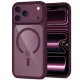 Чехол Tech-Protect MagOne CC MagSafe и 2 защитных стекла iPhone 18 / 17 Pro Max, Dark Cherry