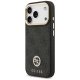 Guess iPhone 17 Pro Case 4G Strass Logo MagSafe, Black