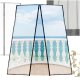 LUARO Magnetic Door Mosquito Net, 110x210 cm, Black