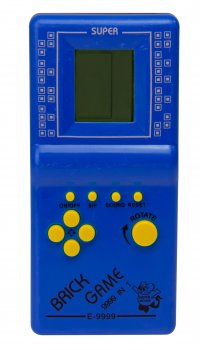 Retro Pārnēsājamais Bērnu Spēļu Mini Dators Konsole Tetris 9999-in-1, Zils | Tetris Retro Portable Kids Gaming...