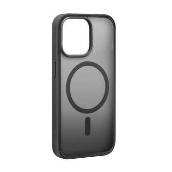 Sbs Puro Gradient MagSafe Silicone Case for iPhone 15 Pro Max, Black