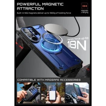 Supcase Unicorn Beetle Pro Mag MagSafe vāciņš priekš Samsung Galaxy S26 Ultra, zils