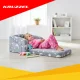 Детское раскладное плюшевое кресло Kruzzel 26381