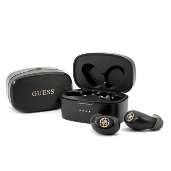Беспроводные наушники Guess 4G GUTWSJL4GBK TWS Bluetooth, черные