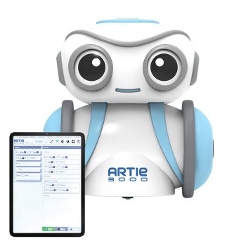 Artie 3000 Learning Resources EI-1125 Robots ar Kodēšanas Programmēšanas Iespēju | Robot Remote Control Using...