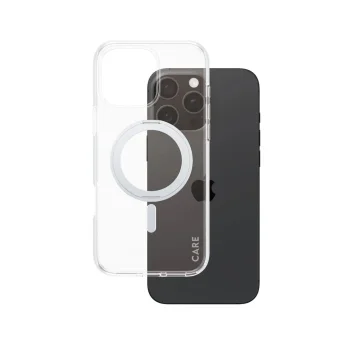 Чехол с подставкой PanzerGlass CARE 1328 для iPhone 16 Pro Max, серебристый