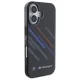 BMW iPhone 16 Case Motorsport IML Random Stripes, Black