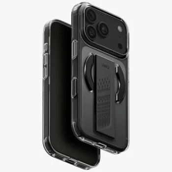 Чехол Uniq Heldro Air Magclick Charging для iPhone 18 Pro / 17 Pro, черный