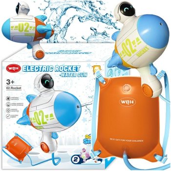 Gotel B28C Automatic Water Gun with Backpack, Rocket Design