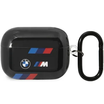 BMW AirPods Pro 2 чехол Tricolor Stripes, черный