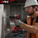 OPEX TOOLS OPX28011 Bezoglīšu akumulatora triecienurbjmašīna 21V 50Nm 2x 3.0Ah