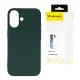 Wozinsky Samsung Galaxy S24 FE vāciņš Liquid Silicone Case MagSafe, zaļš