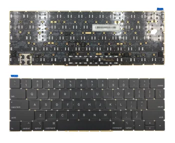 Apple MacBook Pro 13 / 15 A1989 A1990 tastatūra ar Touch Bar (US), melna