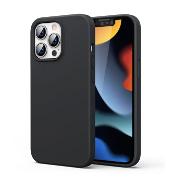 Ugreen Protective Silicone Case silikona vāciņš iPhone 13 Pro Max, melns