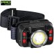 LED headlamp rechargeable with motion sensor for head XTE 5W+COB 10W VA0025 VAYOX