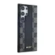 Чехол DKNY для Samsung Galaxy S24 Ultra Leather Checkered Mono MagSafe, черный
