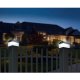 GreenBlue GB125 LED solārā lampa stabam, 60x40mm, melna