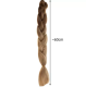 Kanekalons Sintētiskās Ombre Afro Bizes Frizūrām 60cm, Krēms | Synthetic Ombre Afro Braids for Hairstyles