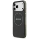 Mercedes AMG Double Layer Transparent Smoked MagSafe vāciņš iPhone 17 Pro Max - Melns